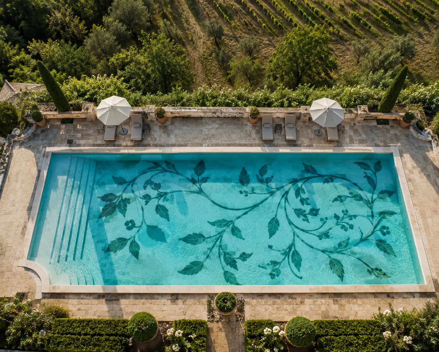 diseño de piscinas exclusivas, arquitectura de piscinas, piscinas de autor