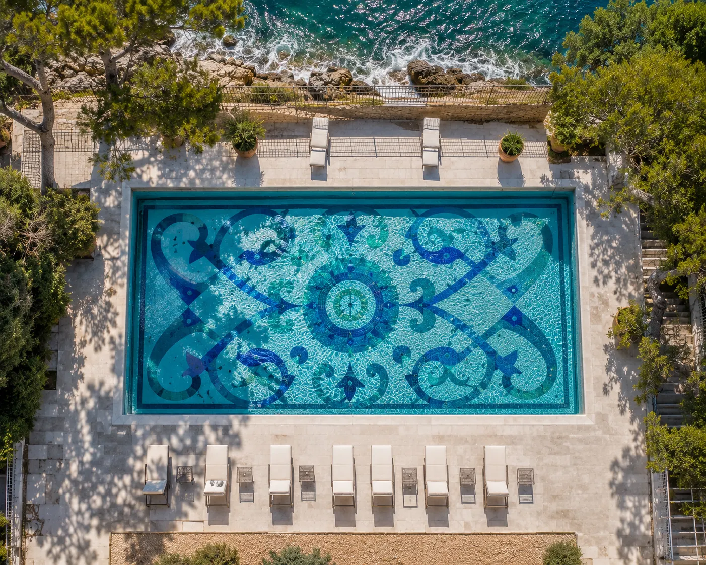 diseño de piscinas exclusivas, arquitectura de piscinas, piscinas de autor
