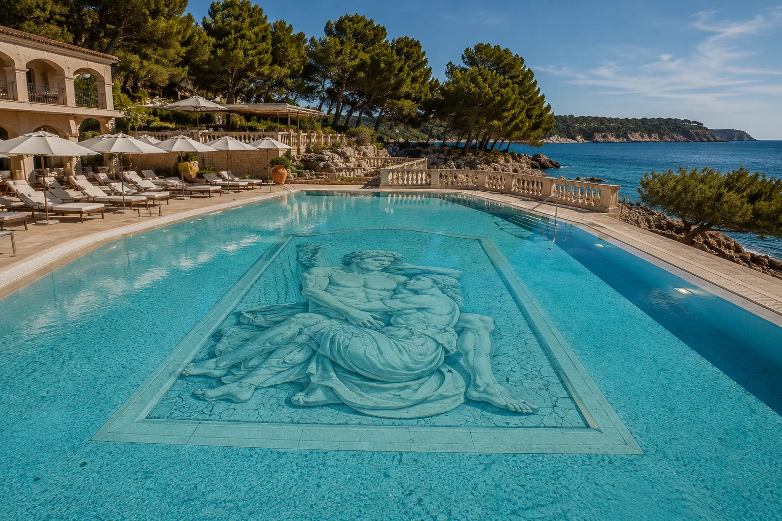 diseño de piscinas exclusivas, arquitectura de piscinas, piscinas de autor