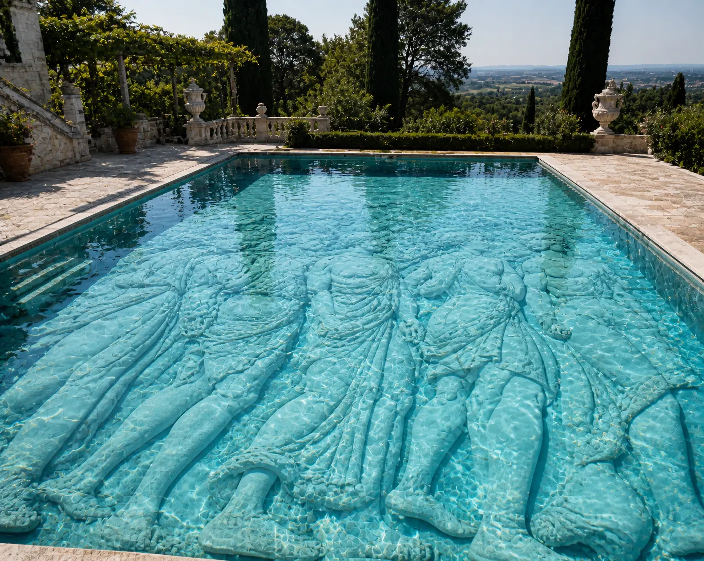 diseño de piscinas exclusivas, arquitectura de piscinas, piscinas de autor